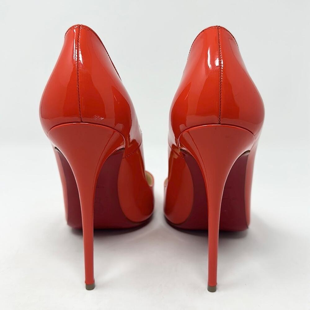 Christian Louboutin So Kate Orange Shoes Pumps 120MM Size 37.5 - Picture 5 of 10